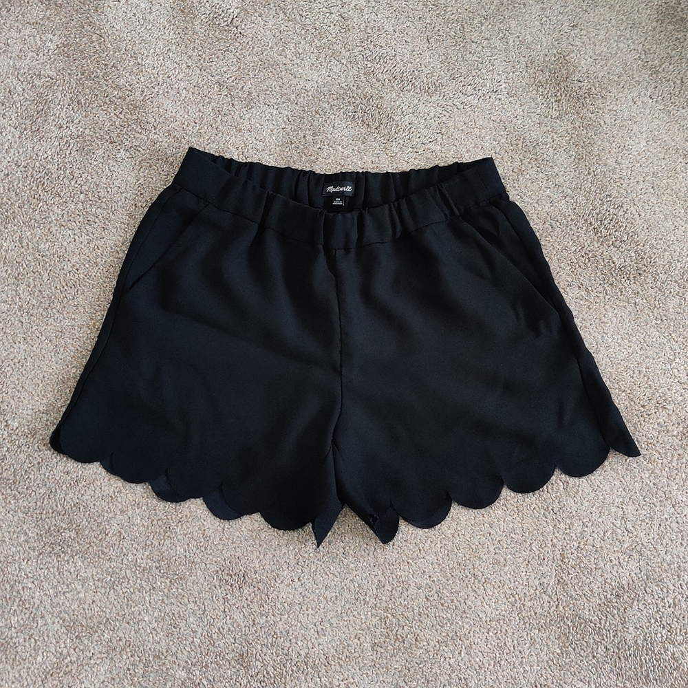 Madewell Scalloped Shorts
